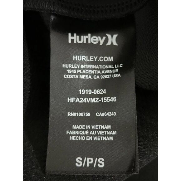 Hurley Scuba Full Zip Hoodie Black Men's Small - Picture 6 of 6